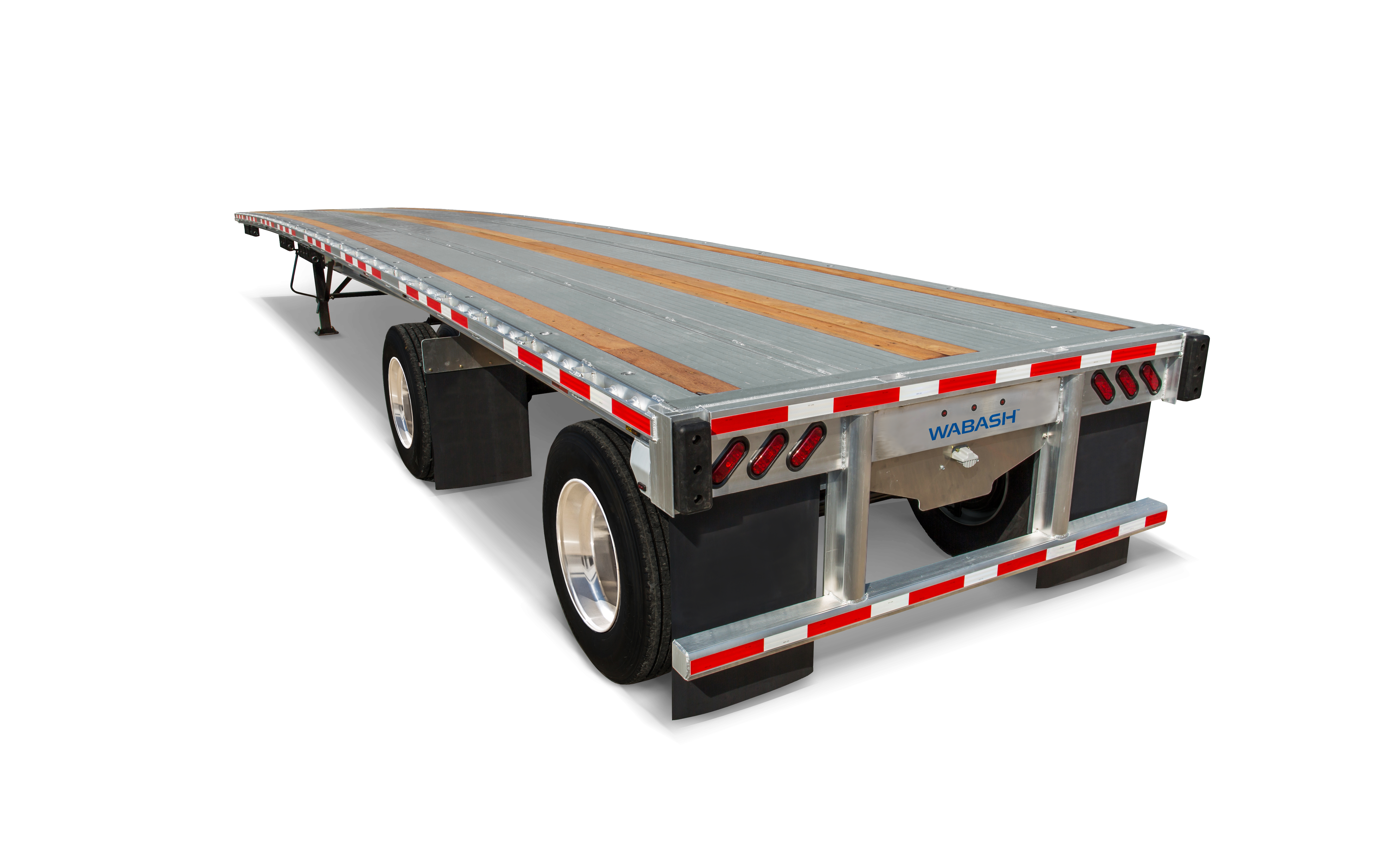wabash aluminum flatbed trailer