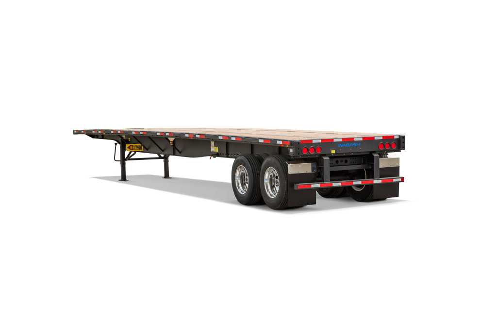 wabash steel flatbed trailer