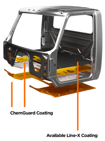 chemguard coating on emv electric truck